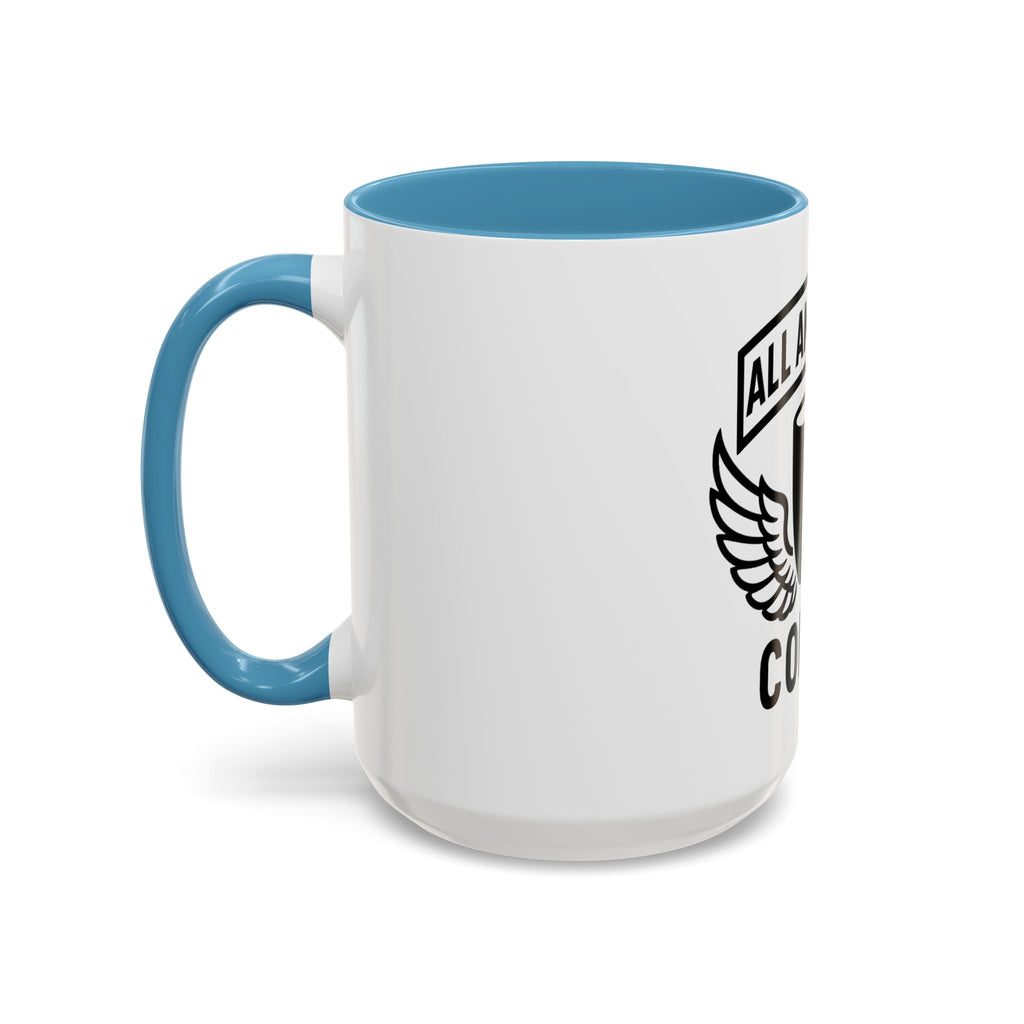 All American Coffee Accent Mug – Patriotic Winged Coffee Cup (11/15oz)