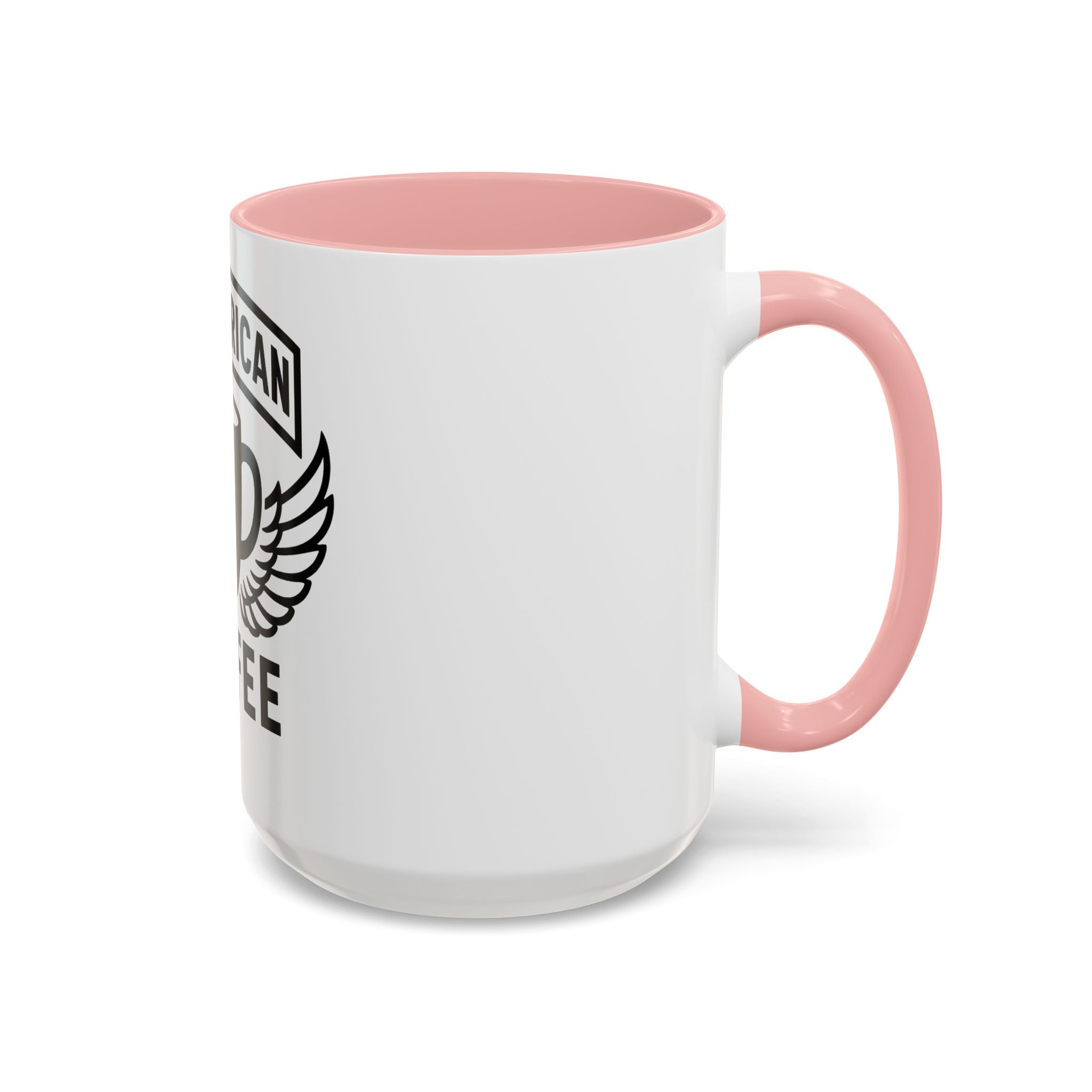 All American Coffee Accent Mug – Patriotic Winged Coffee Cup (11/15oz)