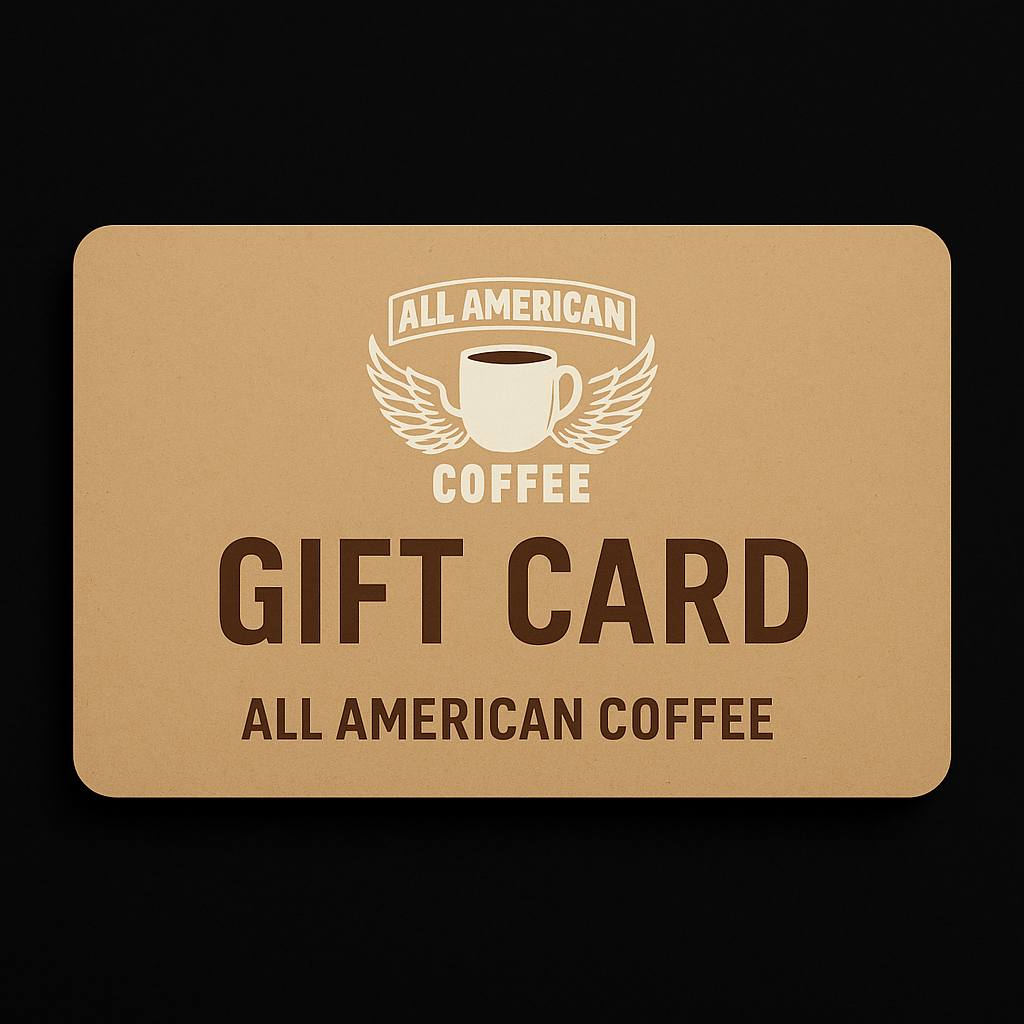 All American Coffee Gift Card